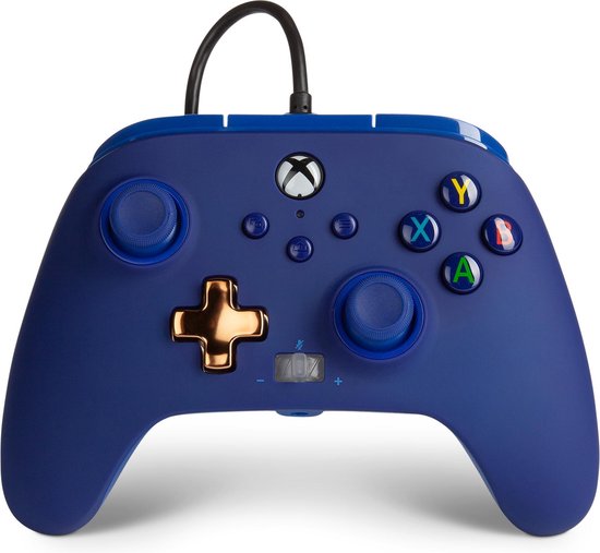 PowerA Geavanceerde Bedrade Controller - Xbox Series X + S & Xbox One - Midnight Blue
