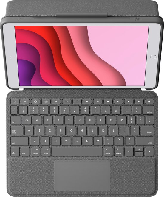 Logicool Combo Touch for iPad 7•8•9 Combo Touch-toetsenbordcase voor iPad | Logitech