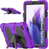Tablet Hoes geschikt voor Samsung Galaxy Tab A7 Lite - Extreme Armor Case - Paars
