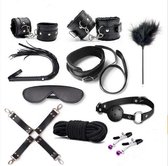 10 Delige BDSM set | Bondage set | BDSM Sex Toy set | Luxe Sex Speeltjes Kit