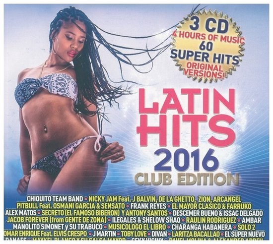 Various Artists - Latin Hits 2016 (Club Edition) (CD)