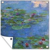 Tuindoek Waterlelies - Claude Monet - 100x100 cm