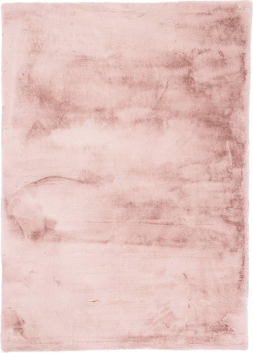 NATURL. Zacht Hoogpolig vloerkleed - Comfy Supreme Roze - 230x330cm