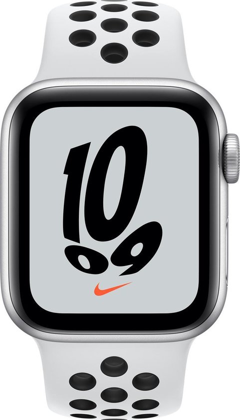 Apple Watch Nike SE 2021 - 40mm - Zilver | bol.com