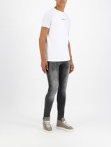 Purewhite - Jone 742 Distressed Heren Skinny Fit   Jeans  - Grijs - Maat 31