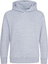 Kids Organic Hoodie Maat 9/11 (L) (Heide Grijs)