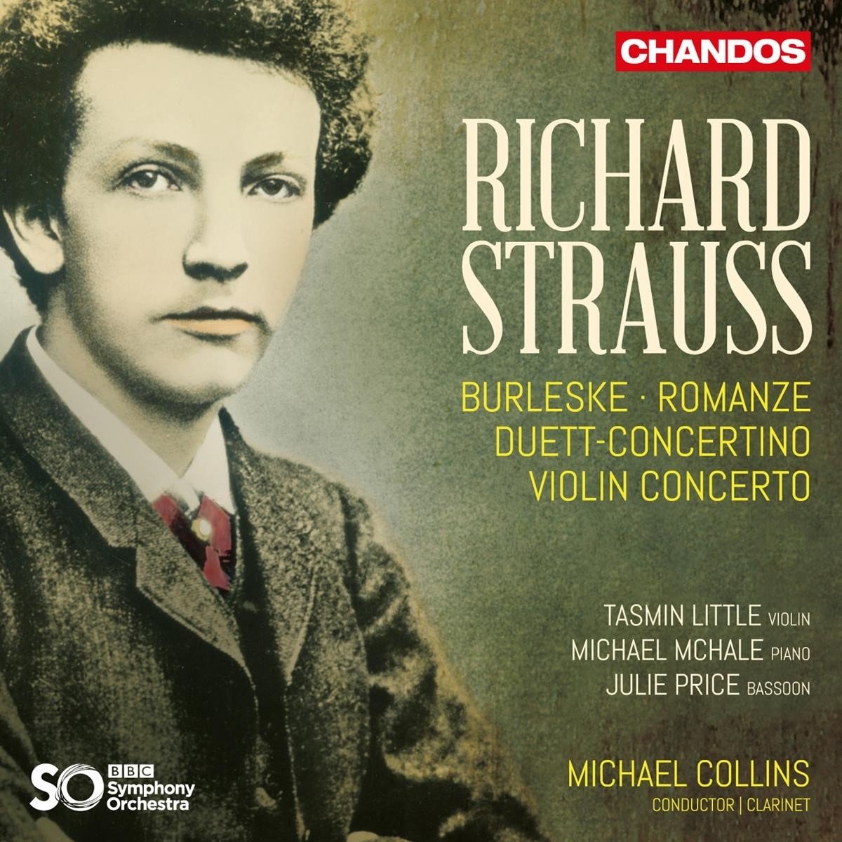 Tasmin Little, Michael McHale, Julie Price, Michael Collins - Strauss: Concertante Works (CD)