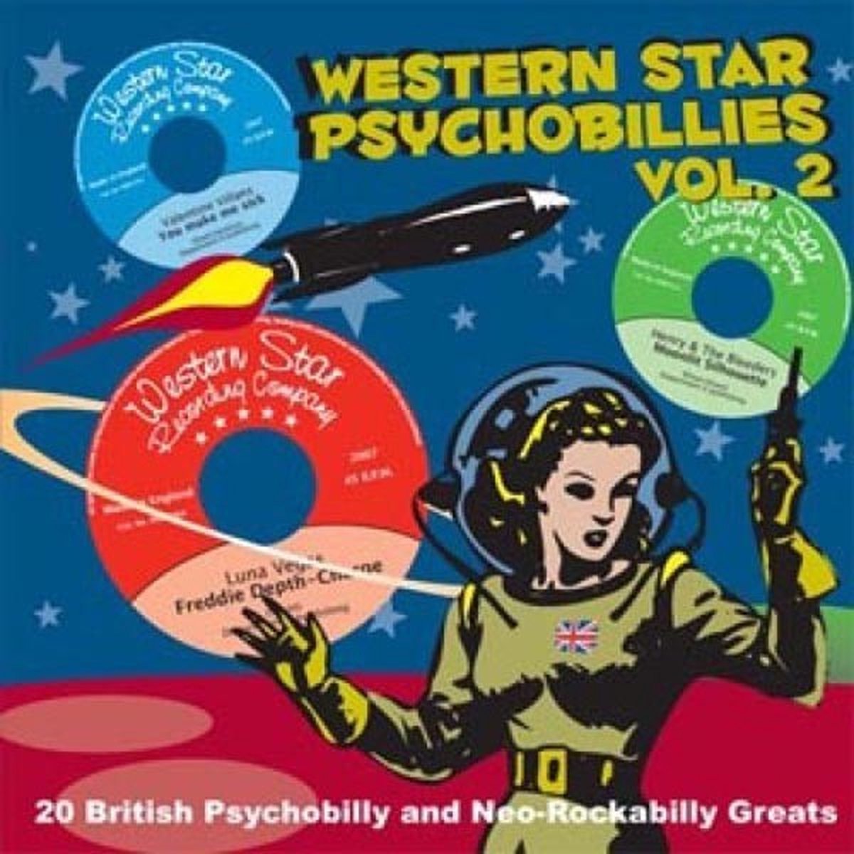 Various Artists - Western Star Psychobillies Vol. 2 (CD)