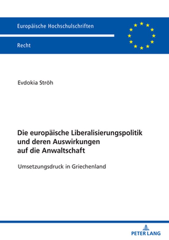 Europaeische Hochschulschriften Recht 6251 - Die europaeisch ... - cover