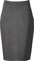 dames stretch rok in grijs | Maat M
