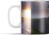 Mok - Zonsondergang op de Ierse Kliffen van Moher - 350 ml - Beker