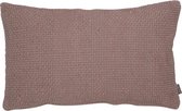 Hoyz | Kussen Duo Weave Lure Taupe/Copper | X 30 | Sierkussen Voor Woonkamer Of Slaapkamer