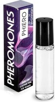 500Cosmetics Phiero Night Woman - Eau De Parfum - Met Feromonen - Roll-on Formaat - Voor Vrouwen - 10ml