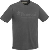Pinewood Outdoor Life Dark Antraciet T-Shirt