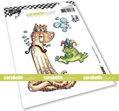 Carabelle Studio - Cling Stamp A6 Le Roi Poulpe Et Son Fou