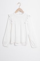 Sissy-Boy - Witte blouse met ruffles