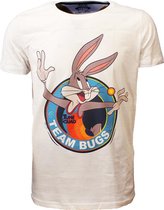 Looney Tunes Space Jam 2 Team Bugs Bunny T-Shirt Wit - Officially Licensed