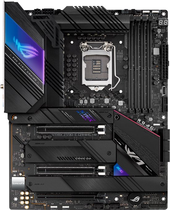ASUS ROG STRIX Z590-E GAMING WIFI Moederbord - Intel 1200 - ATX | bol