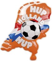 muurdecoratie Hup Holland Hup 80 x 70 cm oranje