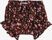 AnouKidz Ruffle Short Flowers Black