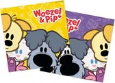 servetten Woezel & Pip junior 33 x 33 cm papier 20 stuks