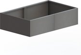 MySteel Verzinkt staal plantenbak Texas xxl 1600x1000   - Hoogte: 300mm
