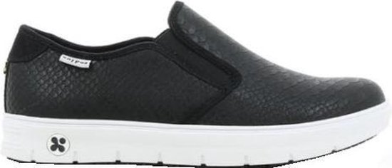 Dian Nizza Veiligheidsschoen Met Veters - Antislip SRC+O1+FO Zwart Maat 42