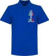 Italië Champions of Europe 2021 Polo - Blauw - XL