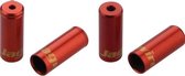 Jagwire Kabelhulzen Shift 4,1 Mm Aluminium Rood 25 Stuks