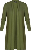 ES&SY Stevie Vest - Soft Olive/Melange - maat 38