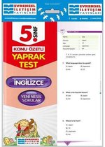 5.Sınıf İngilizce Konu Özetli Yaprak Test