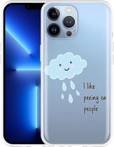iPhone 13 Pro Max Hoesje Cloud - Designed by Cazy