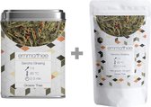 Theeblik Sencha Ginseng + 100 gram - Groene Thee - China - Losse thee - 100 gram