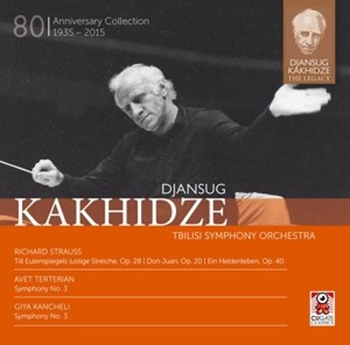 Djansug Kakhidze, Tbilisi Symphony Orchestra - Djansug Kakhidze The Legacy Vol. 5 (2 CD)