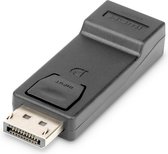 DIGITUS DisplayPort grafische adapter, DP naar HDMI type A, Full HD 1920 x 1080 pixels, DPCP, HDCP, zwart