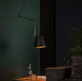 dePauwWonen 1L Kinetic Hanglamp -  incl led lampen - E27 - Charcoal