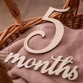 Houten mijlpaal cijfers en woorden| Zwangerschap aankondiging|Pregnancy announcement |Cake topper|Fotografie|By Charley Fay| Mijlpaal fotografie|Kraamkado|Babyshower|