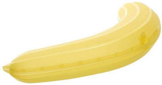 Rotho Bananenbox - Ø 5x25 cm - Geel - 2 stuks | bol