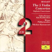 Gidon Kremer, Wiener Philharmoniker, Nikolaus Harn - Mozart: The 5 Violin Concertos; Sinfonia Concertan (2 CD)