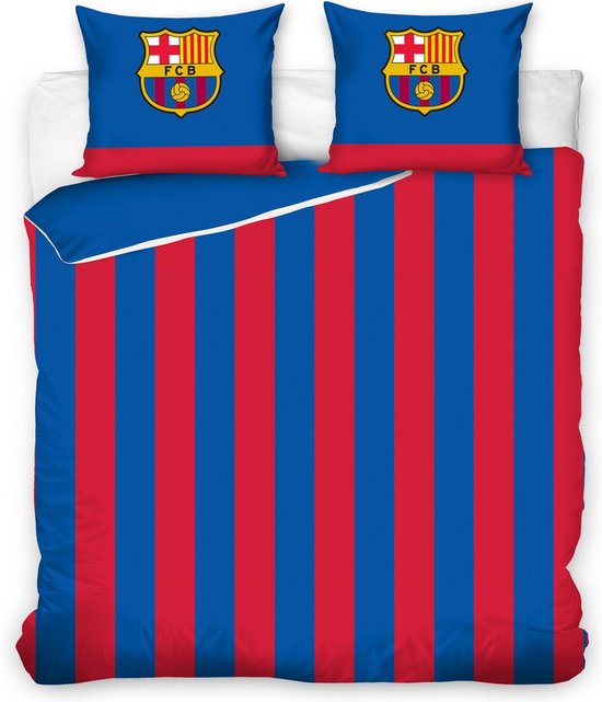 Housse de couette FC Barcelona Iconic - Lits Jumeaux - 240 x 220 cm -  Katoen | bol.com