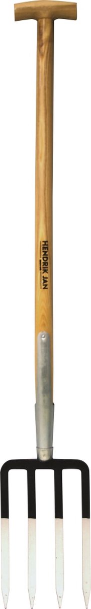 Hendrik Jan - Spitsvork - 4 tanden - Steel 85 cm
