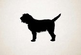 Silhouette hond - Briquet Griffon Vendeen - S - 42x60cm - Zwart - wanddecoratie