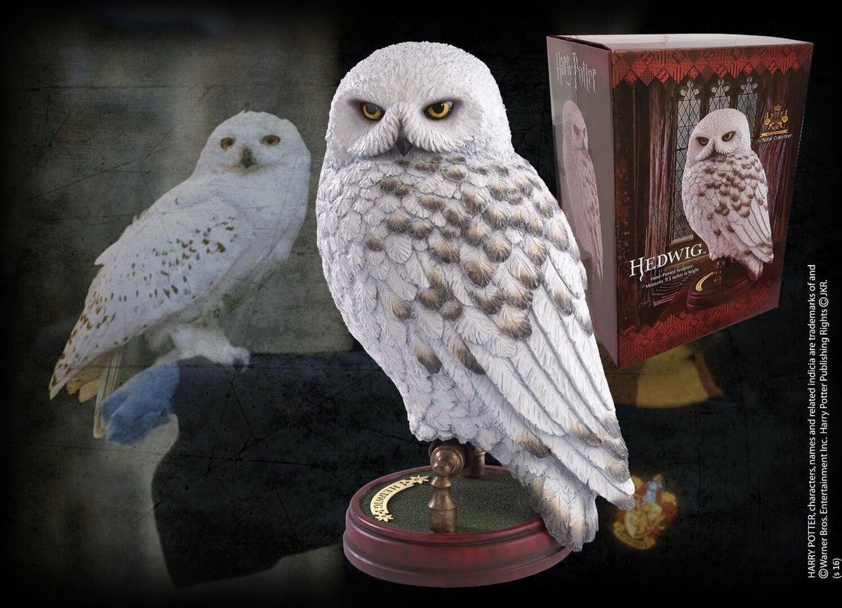 La Noble Collection Harry Potter: Sculpture en résine Hedwige 9,5 pouces |  bol.com
