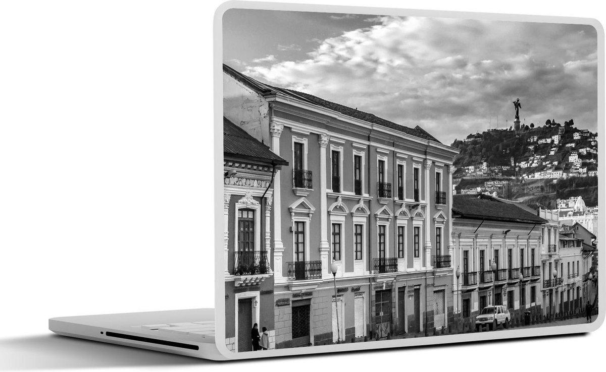 Afbeelding van product SleevesAndCases  Laptop sticker - 12.3 inch - Urban - Zwart - Wit - Zuid Amerika