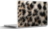 Laptop sticker - 15.6 inch - Close-up panterprint - 36x27,5cm - Laptopstickers - Laptop skin - Cover