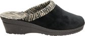 Rohde dames pantoffel - Zwart - Maat 43