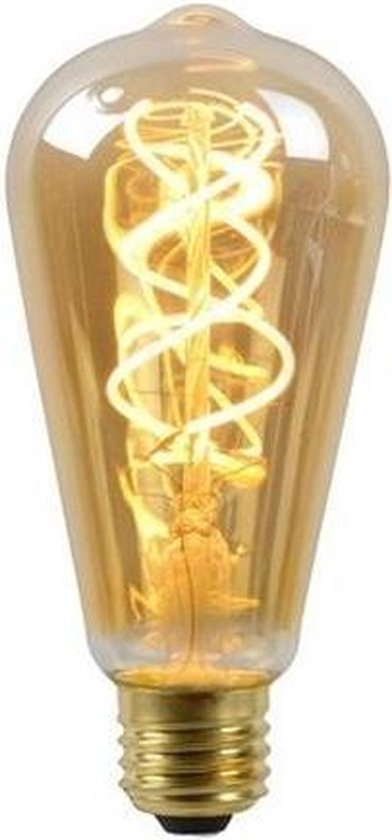 LED's Light LED Gloeilamp goud E27 - Dimbaar - ST64 Lichtbron - Extra warm  wit | bol.com