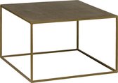 Sidetable - etching endtable 60x60x38 - messing - 60x60x38