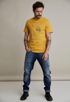 Silvercreek  Fleet Tech T-shirt  Mannen Yellow Dark