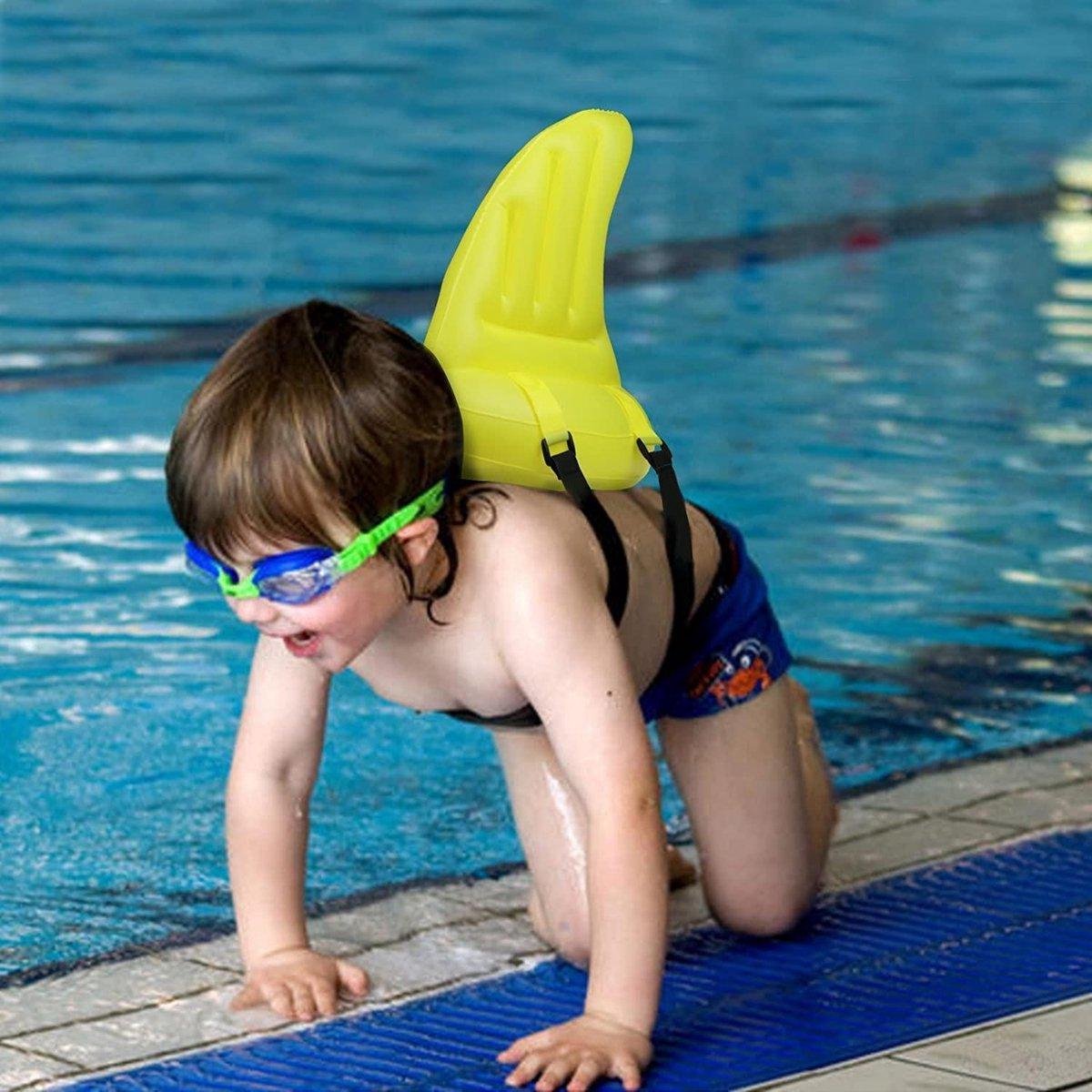 aileron de requin gonflable, vert, 26x31x14cm, pour enfant +36 mois, en  piscine et... | bol.com